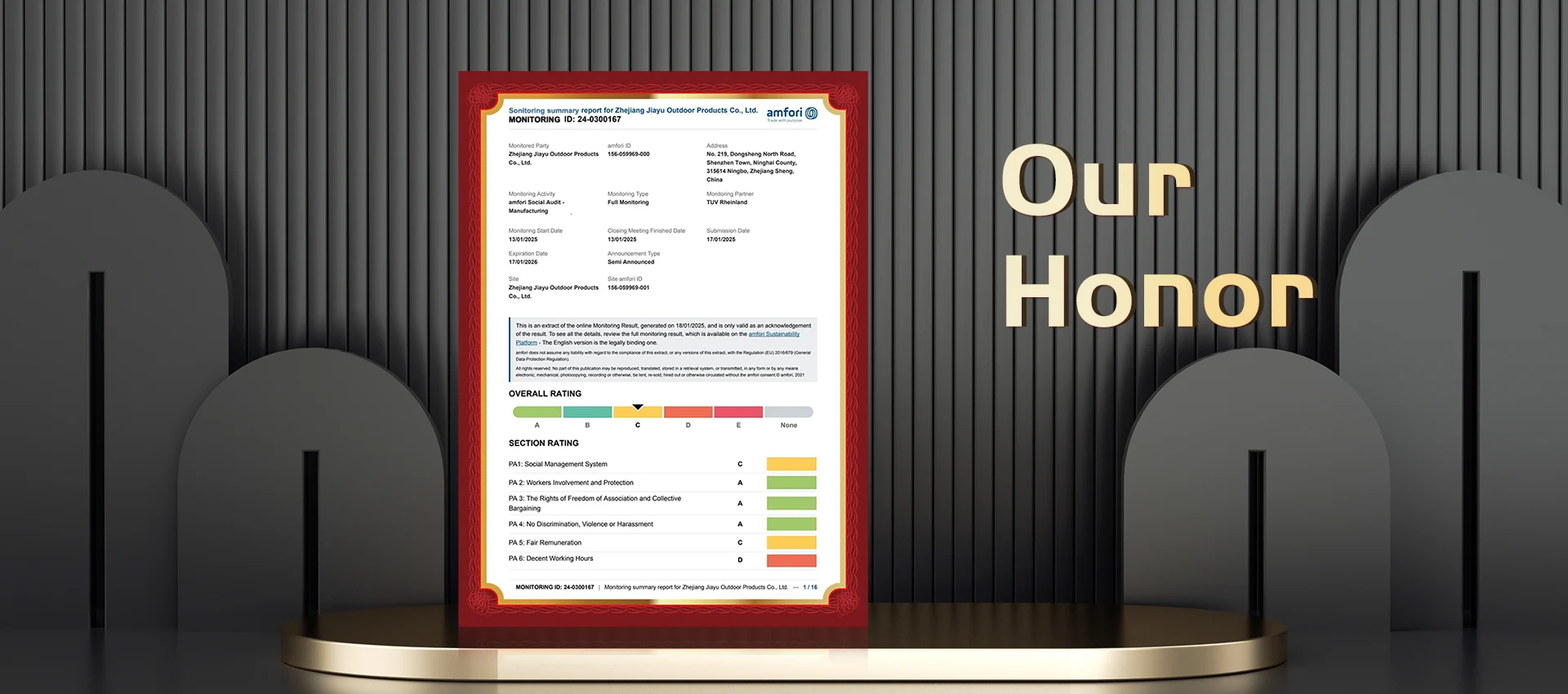 زيجينگ JIYU آئوٽ پراڊڪٽس ڪمپني، لميٽيڊ.